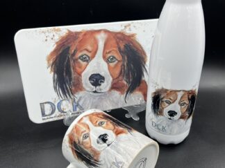 Set Tasse, Flasche und kleines Brettchen DCK KOOIKERKUNST classic