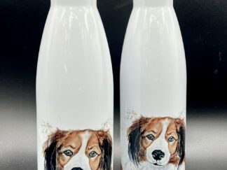 Isolierflasche / Trinkflasche DCK KOOIKERKUNST classic, weiß