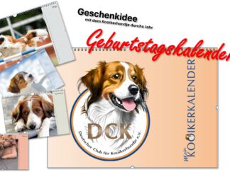 DCK Geburtstagskalender/Alljahreskalender - beschreibbar